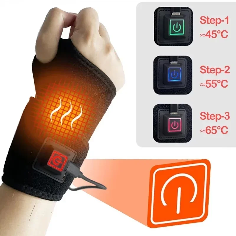 Heating Hand Massager Wrist Pr - Wrist Wraps recension och pris