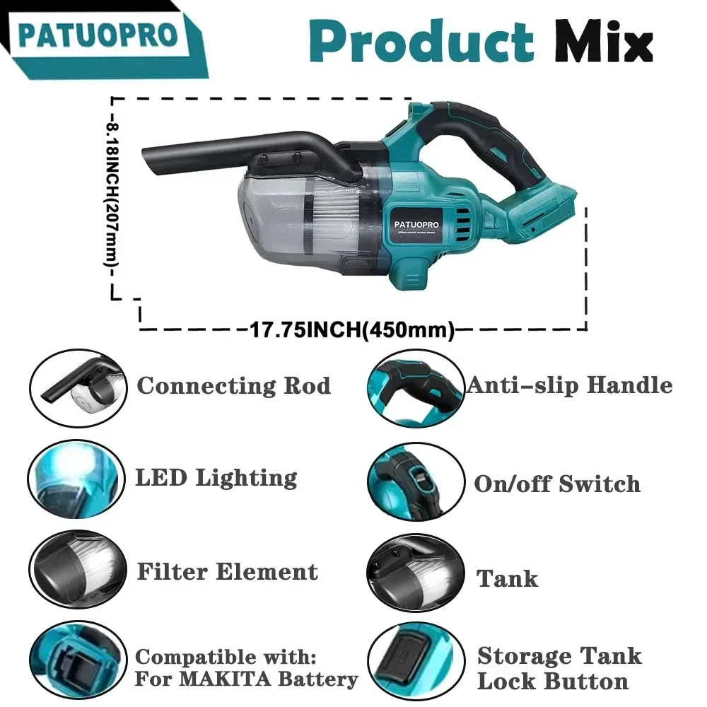 Cordless Handheld Vacuum Clean - Crossfit Machine recension och pris