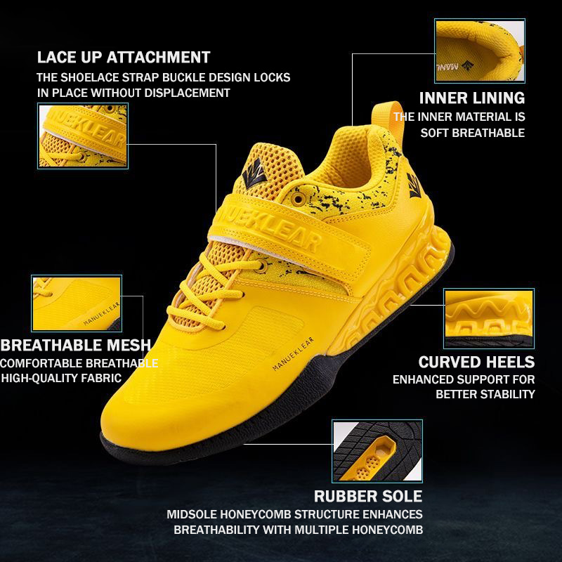 2025 New Hook Loop Gym Weight  - Weightlifting Shoes recension och pris