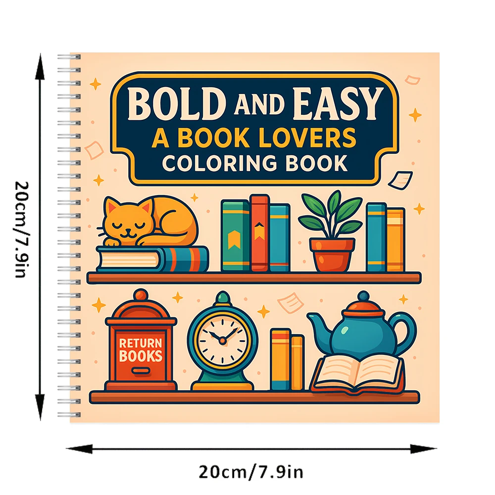 Book Lovers Coloring Book for  - Chalk Bag recension och pris