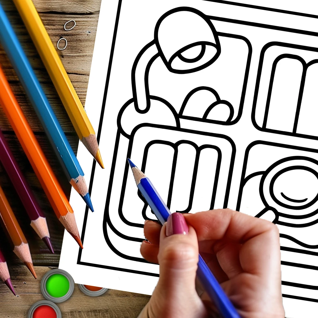 Book Lovers Coloring Book for  - Chalk Bag recension och pris