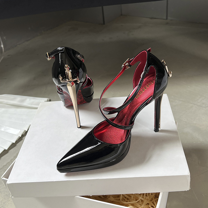 Women Pumps Quality Patent Lea - Crossfit Belt recension och pris