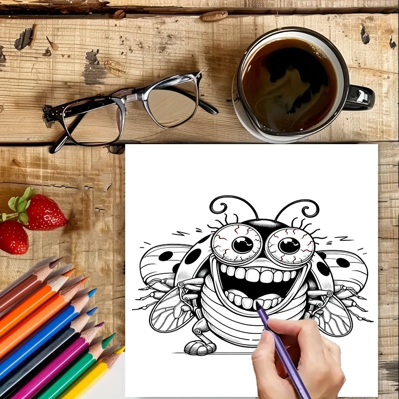 Crazy Insect Bold-easy Pattern - Chalk Bag recension och pris